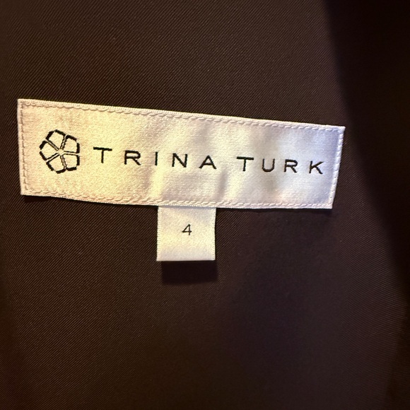 TRINA TURK Black New with Tags dress coat - Picture 3 of 5